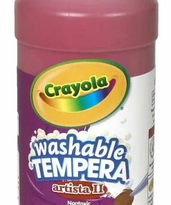 Best Pirce 🎉 Crayola Artista II Washable Tempera Paint, Pint, Red ✨