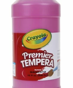 Brand new 🔔 Crayola Premier Tempera Paint, Quart, Magenta 🥰