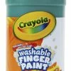 New 🧨 Crayola Non-Toxic Washable Finger Paint, 1 Pt Squeeze Bottle, Green 👏 -Crayola - shop 007983 A ecommfullsize
