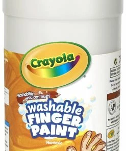 Best reviews of 🧨 Crayola Non-Toxic Washable Finger Paint, 1 Quart Squeeze Bottle, White 🌟