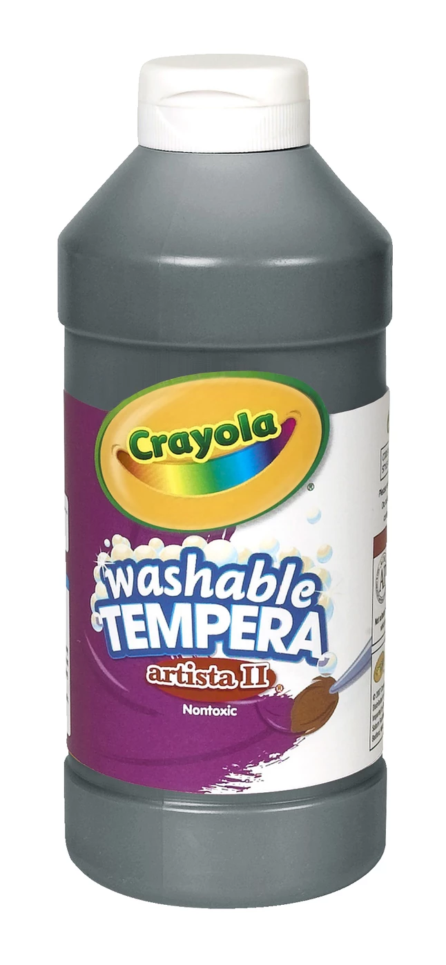 Discount π Crayola Artista II Washable Tempera Paint, Pint, Black βοΈ 2 Discount π Crayola Artista II Washable Tempera Paint, Pint, Black βοΈ