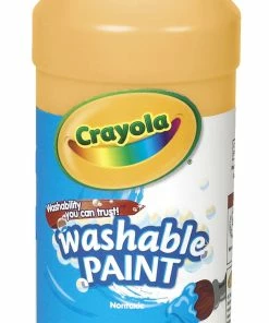 Cheap 🛒 Crayola Washable Paint, Pint, Peach 🛒
