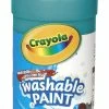 Outlet ✔️ Crayola Washable Paint, Pint, Turquoise 🤩