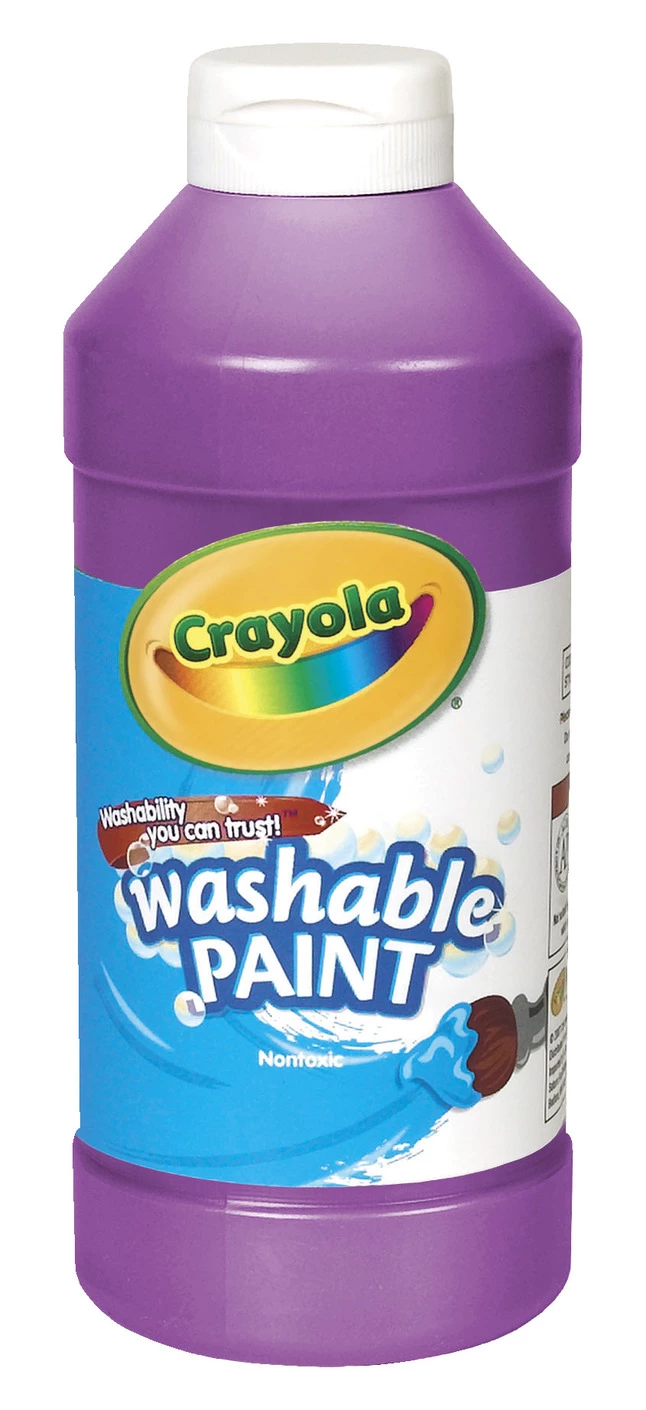 Promo π€© Crayola Washable Paint, Pint, Violet π 3 Promo π€© Crayola Washable Paint, Pint, Violet π