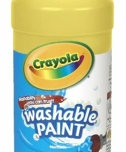 Budget π― Crayola Washable Paint, Pint, Yellow π