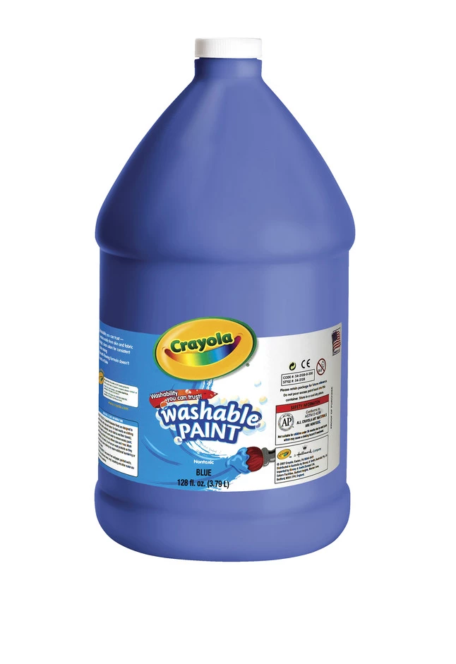 Discount ๐ฅฐ Crayola Washable Paint, Gallon, Blue โจ 3 Discount ๐ฅฐ Crayola Washable Paint, Gallon, Blue โจ