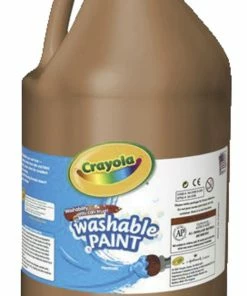 Cheapest ⭐ Crayola Washable Paint, Gallon, Brown 🛒