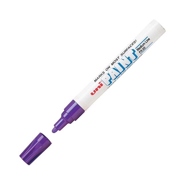 Discount π Uni-ball Uni Uni-Paint Opaque Oil Based Marker, Medium Tip, Violet π 3 Discount π Uni-ball Uni Uni-Paint Opaque Oil Based Marker, Medium Tip, Violet π