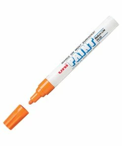 Best deal 🌟 Uni-ball Uni Uni-Paint Opaque Oil Based Marker, Medium Tip, Orange ⭐