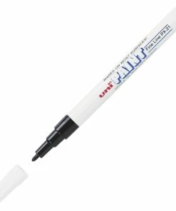 Outlet 🛒 Uni-ball Uni Uni-Paint Opaque Oil Based Marker, Fine Tip, Black 😉