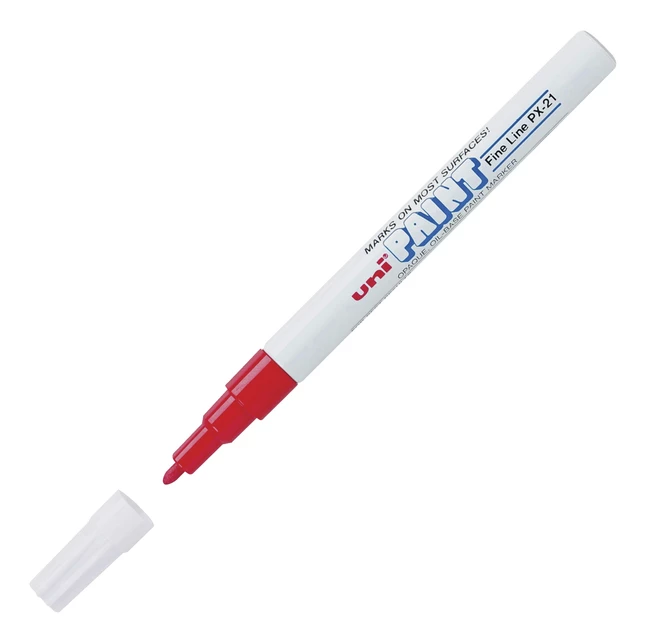 Brand new π€© Uni-ball Uni Uni-Paint Opaque Oil Based Marker, Fine Tip, Red π 3 Brand new π€© Uni-ball Uni Uni-Paint Opaque Oil Based Marker, Fine Tip, Red π