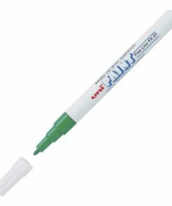 Best deal 👍 Uni-ball Uni Uni-Paint Opaque Oil Based Marker, Fine Tip, Green 👍