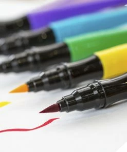 Best deal ❤️ Crayola No-Drip Non-Toxic Paint Brush Pen Set, Assorted Color, Set Of 5 🎉 -Crayola - shop 1280533 C ecommfullsize