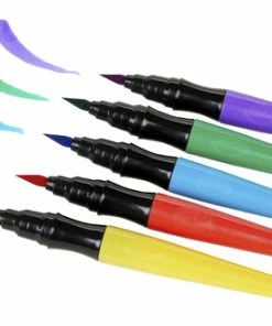 New 🤩 Crayola No-Drip Paint Brush Pens, 8 Assorted Colors, Set Of 40 🎁 -Crayola - shop 1293660 A ecommfullsize