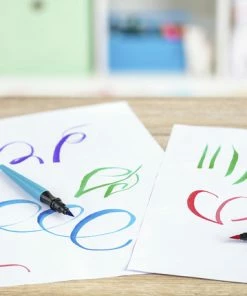 New 🤩 Crayola No-Drip Paint Brush Pens, 8 Assorted Colors, Set Of 40 🎁 -Crayola - shop 1293660 C ecommfullsize