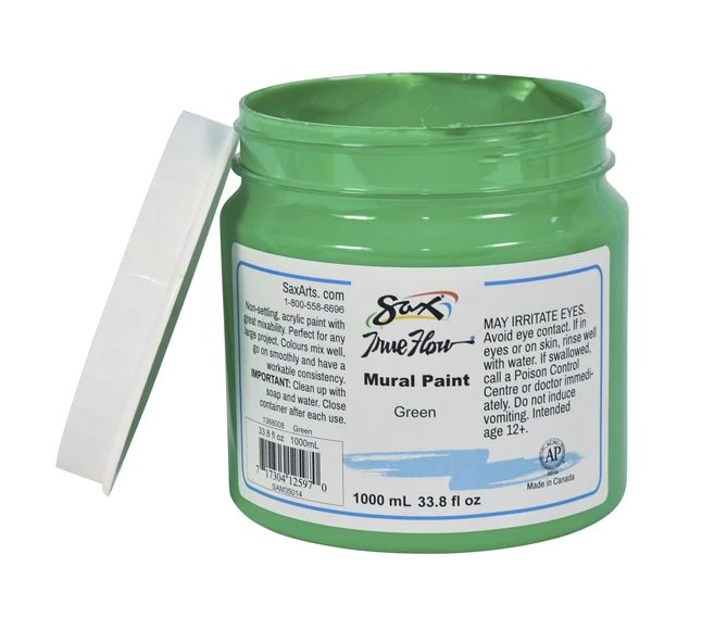 Coupon ✨ Sax True Flow Acrylic Mural Paint, 33.8 Ounce Plastic Container, Green ✔️ 4 Coupon ✨ Sax True Flow Acrylic Mural Paint, 33.8 Ounce Plastic Container, Green ✔️ - Image 2