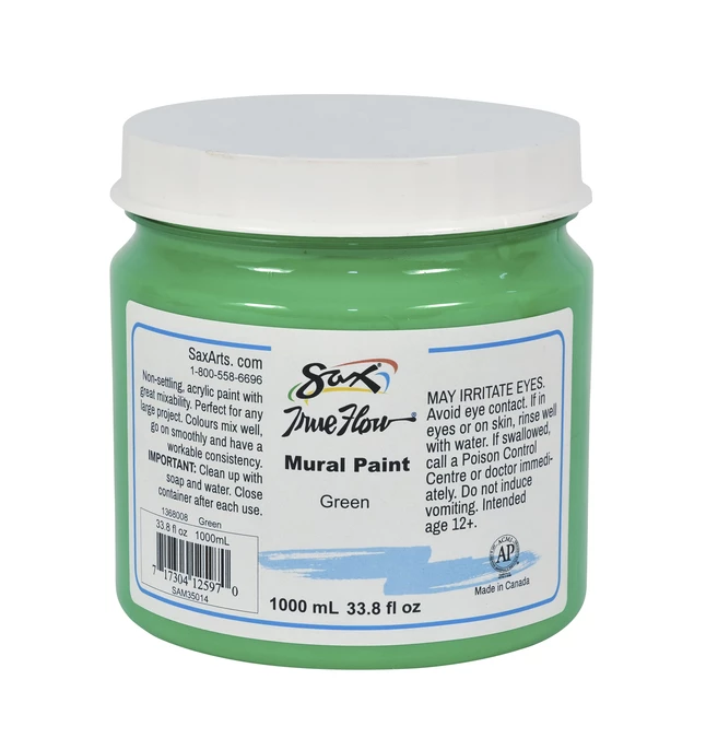 Coupon ✨ Sax True Flow Acrylic Mural Paint, 33.8 Ounce Plastic Container, Green ✔️ 3 Coupon ✨ Sax True Flow Acrylic Mural Paint, 33.8 Ounce Plastic Container, Green ✔️