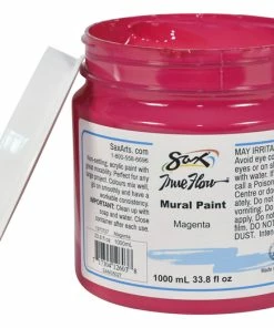 Discount 🔔 Sax True Flow Acrylic Mural Paint, 33.8 Ounce Plastic Container, Magenta 💯 -Crayola - shop 1370727 A ecommfullsize