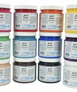 Coupon 🛒 Sax True Flow Acrylic Mural Paint Set, Assorted Colors, Set Of 12 Quarts 🎁 -Crayola - shop 1397509 B ecommfullsize