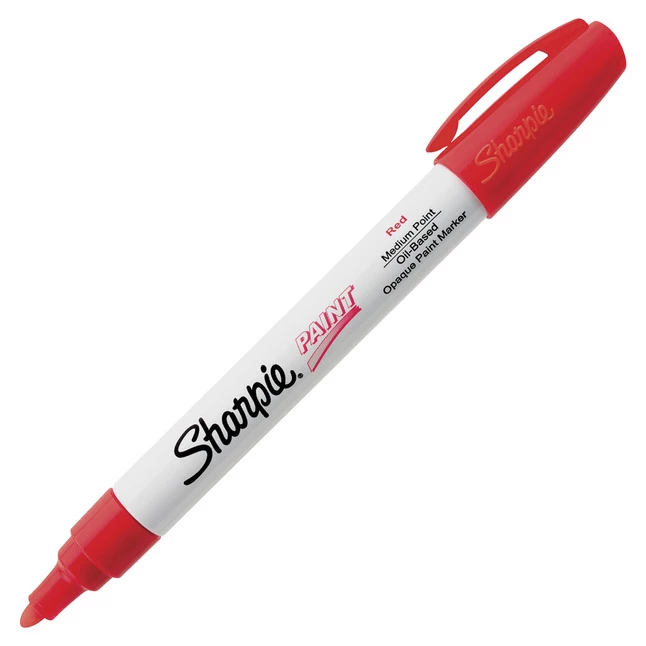 Best deal 𧨠Sharpie Sanford Non-Toxic Non-Washable Oil Based Paint Marker, Medium Tip, Red π 3 Best deal 𧨠Sharpie Sanford Non-Toxic Non-Washable Oil Based Paint Marker, Medium Tip, Red π