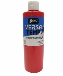 Best Pirce 😉 Sax Versatemp Heavy-Bodied Tempera Paint, Primary Red, Pint ✨