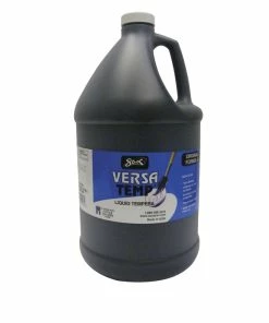 Brand new ✔️ Sax Versatemp Heavy-Bodied Tempera Paint, Black, Gallon 🌟