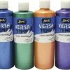 Wholesale 🎁 Sax Versatemp Heavy-Body Tempera Paint, Assorted Pearlescent Colors, Pint Set Of 8 😉