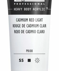 Deals 🧨 Liquitex Heavy Body Acrylic Paint, Cadmium Red Light, 2 Ounce Tube 👍