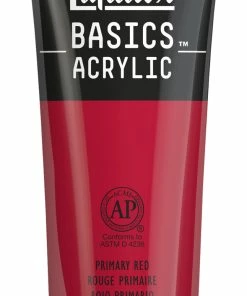 Promo 👏 Liquitex BASICS Acrylic Paint, 4 Ounces, Primary Red 🌟