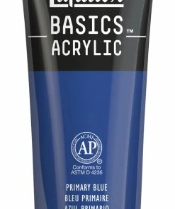Cheap 🧨 Liquitex BASICS Acrylic Paint, 4 Ounces, Primary Blue ⭐