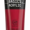 Promo 🛒 Liquitex BASICS Acrylic Paint, 4 Ounces, Naphthol Crimson 🛒