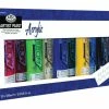 Promo 🎁 Royal Brush Artist Acrylic Paint Set, 4 Ounces, Assorted Color, Set Of 12 ❤️ -Crayola - shop 1471233 ecommfullsize