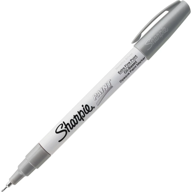 New π Sanford Sharpie Non-Toxic Oil-Based Paint Marker, Extra Fine Tip, Silver π 3 New π Sanford Sharpie Non-Toxic Oil-Based Paint Marker, Extra Fine Tip, Silver π