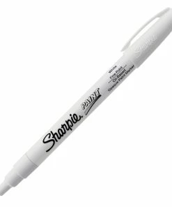 Wholesale 🎉 Sanford Sharpie Non-Toxic Oil-Based Permanent Paint Marker, Fine Tip, White ✔️