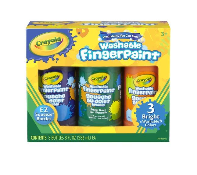 Deals π Crayola Washable Bold Fingerpaint Set, Bottle, Secondary, Set Of 3 β 3 Deals π Crayola Washable Bold Fingerpaint Set, Bottle, Secondary, Set Of 3 β