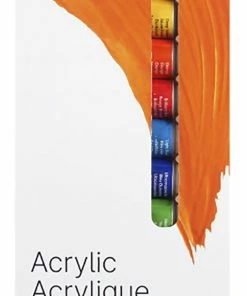 Hot Sale π Daler-Rowney Simply Soft-Bodied Acrylic Color Set, 0.4 Ounce Tube, Set Of 12 π