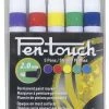 Budget 🔥 Sakura Pentouch Paint Marker, Medium Tip, Assorted Basic Colors, Set Of 5 😉 -Crayola - shop 1537471 ecommfullsize