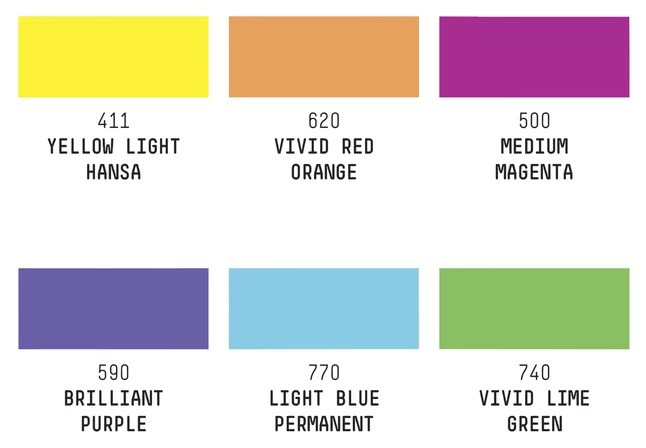 Buy π Liquitex Heavy Body Acrylics, 0.74 Ounce Tubes, Vibrant Colors, Set Of 6 π₯ 4 Buy π Liquitex Heavy Body Acrylics, 0.74 Ounce Tubes, Vibrant Colors, Set Of 6 π₯ - Image 2