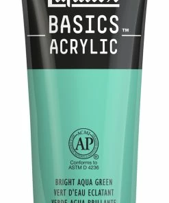 Wholesale 🎁 Liquitex BASICS Acrylic Paint, Bright Aqua Green, 4 Ounce Tube 🧨