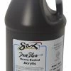Brand new 🛒 Sax True Flow Heavy Body Acrylic Paint, Half Gallon, Burnt Umber ❤️