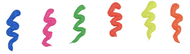 New 𧨠Sax True Flow Heavy Body Acrylic Paint, Assorted Neon Colors, Pints, Set Of 6 π₯° 4 New 𧨠Sax True Flow Heavy Body Acrylic Paint, Assorted Neon Colors, Pints, Set Of 6 π₯° - Image 2