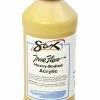 Buy ✔️ Sax True Flow Heavy Body Acrylic Paint, Pint, Yellow Ochre 💯 -Crayola - shop 1572454 ecommfullsize