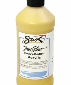 Buy ✔️ Sax True Flow Heavy Body Acrylic Paint, Pint, Yellow Ochre 💯