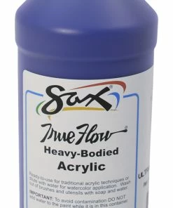 Brand new 😉 Sax True Flow Heavy Body Acrylic Paint, Pint, Ultramarine Blue 💯