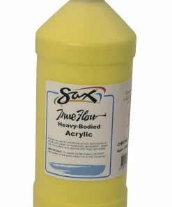 Top 10 β€οΈ Sax True Flow Heavy Body Acrylic Paint, Quart, Chrome Yellow β