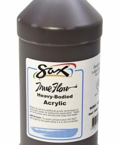 Deals 🧨 Sax True Flow Heavy Body Acrylic Paint, Quart, Burnt Umber ✔️