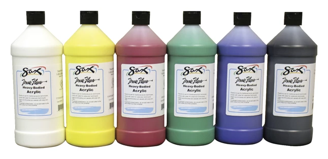 Best deal π Sax True Flow Heavy Body Acrylic Paint, Assorted Colors, Quarts, Set Of 6 π€© 3 Best deal π Sax True Flow Heavy Body Acrylic Paint, Assorted Colors, Quarts, Set Of 6 π€©