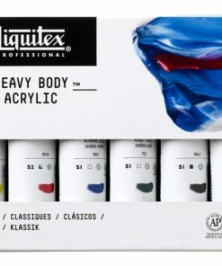 Buy π Liquitex Professional Heavy Body Acrylic Paint Set, Assorted Classic Colors, Set Of 6 β¨