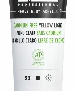 Discount 🥰 Liquitex Heavy Body Acrylic Paint, Cadmium-Free Yellow Light, 2 Ounce Tube 🌟