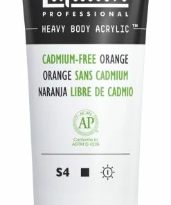 Discount π Liquitex Heavy Body Acrylic Paint, Cadmium-Free Orange, 2 Ounce Tube β